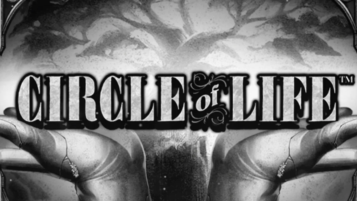 Visual monokromatik misterius dari slot Circle of Life